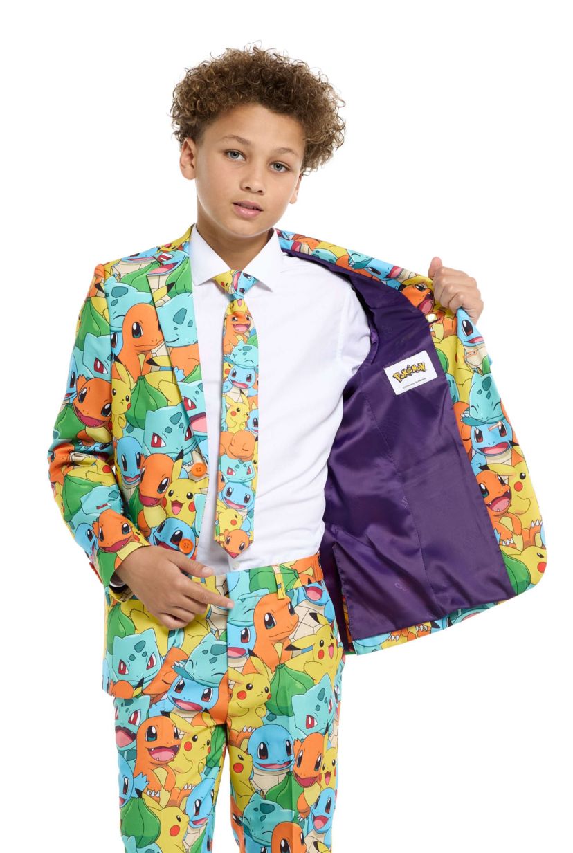 TEEN BOYS POKÉMON™ 2 Piece Suit + Tie