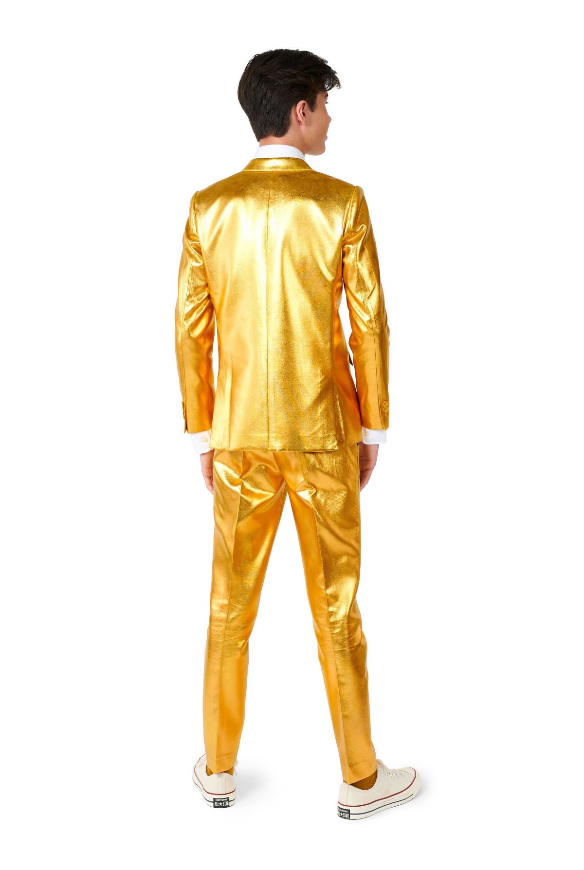 TEEN BOYS Groovy Gold 2 Piece Suit + Tie