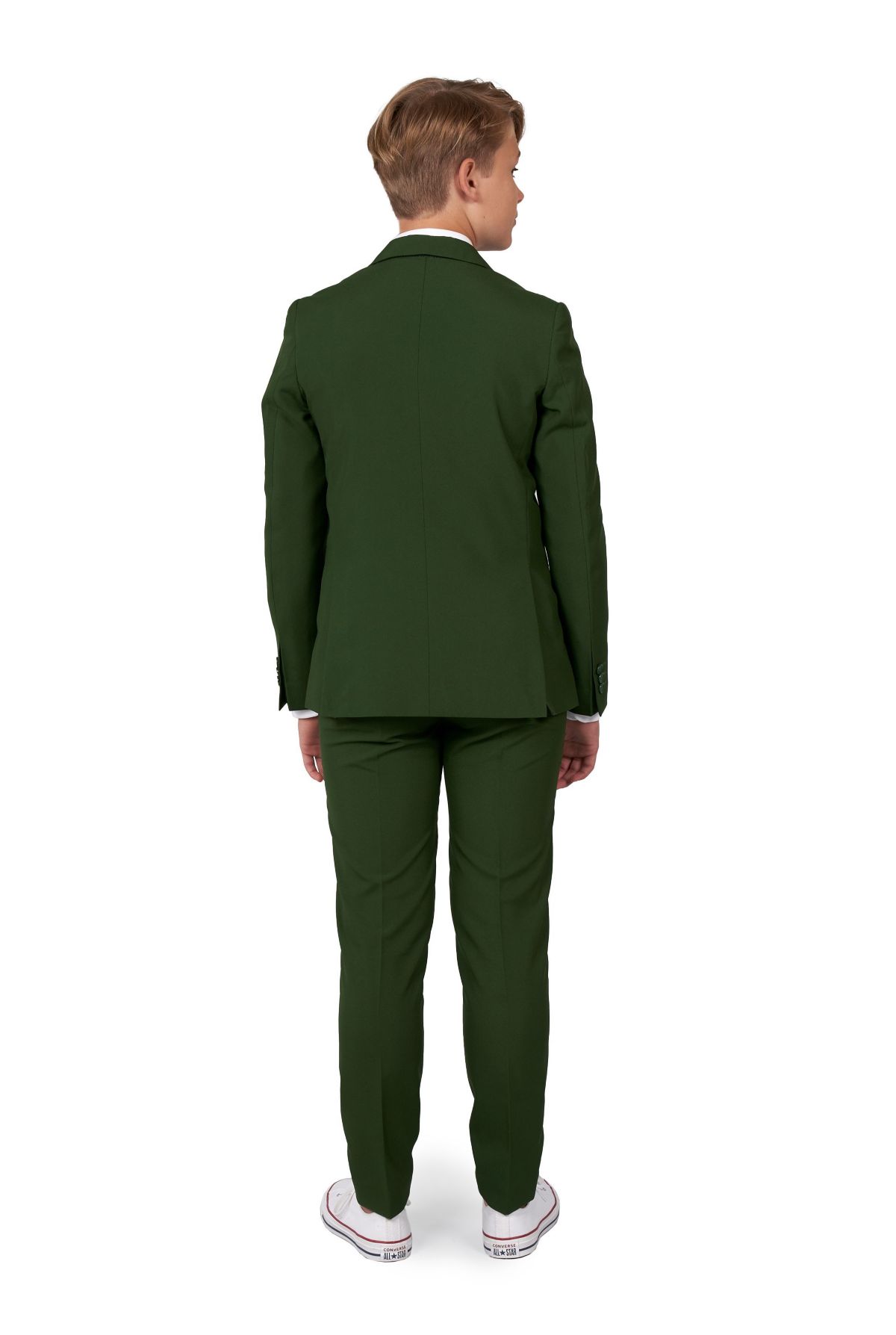 TEEN BOYS Glorious Green 2 Piece Suit + Tie