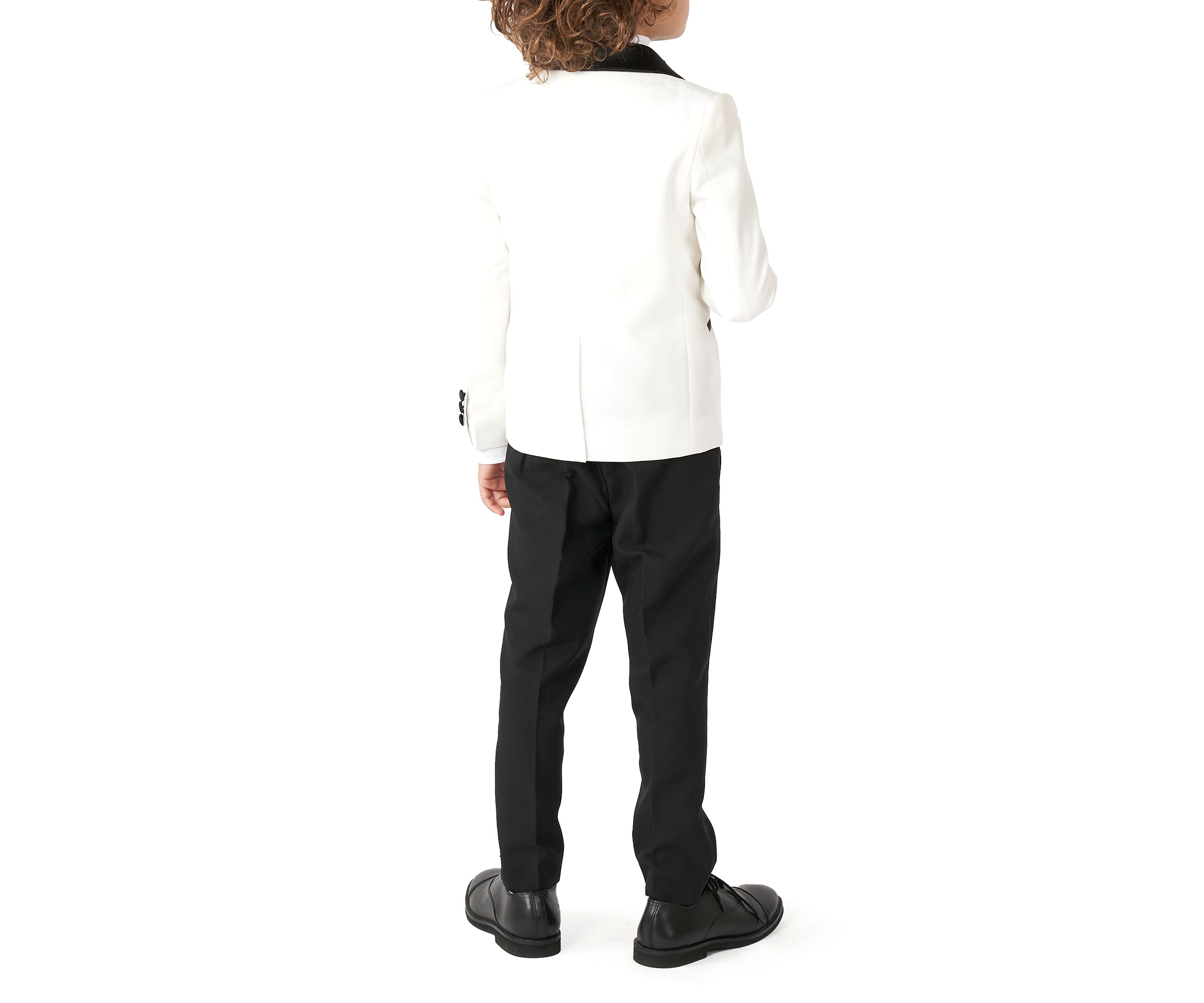 Boys 2-8 Pearly White Festive Tuxedo