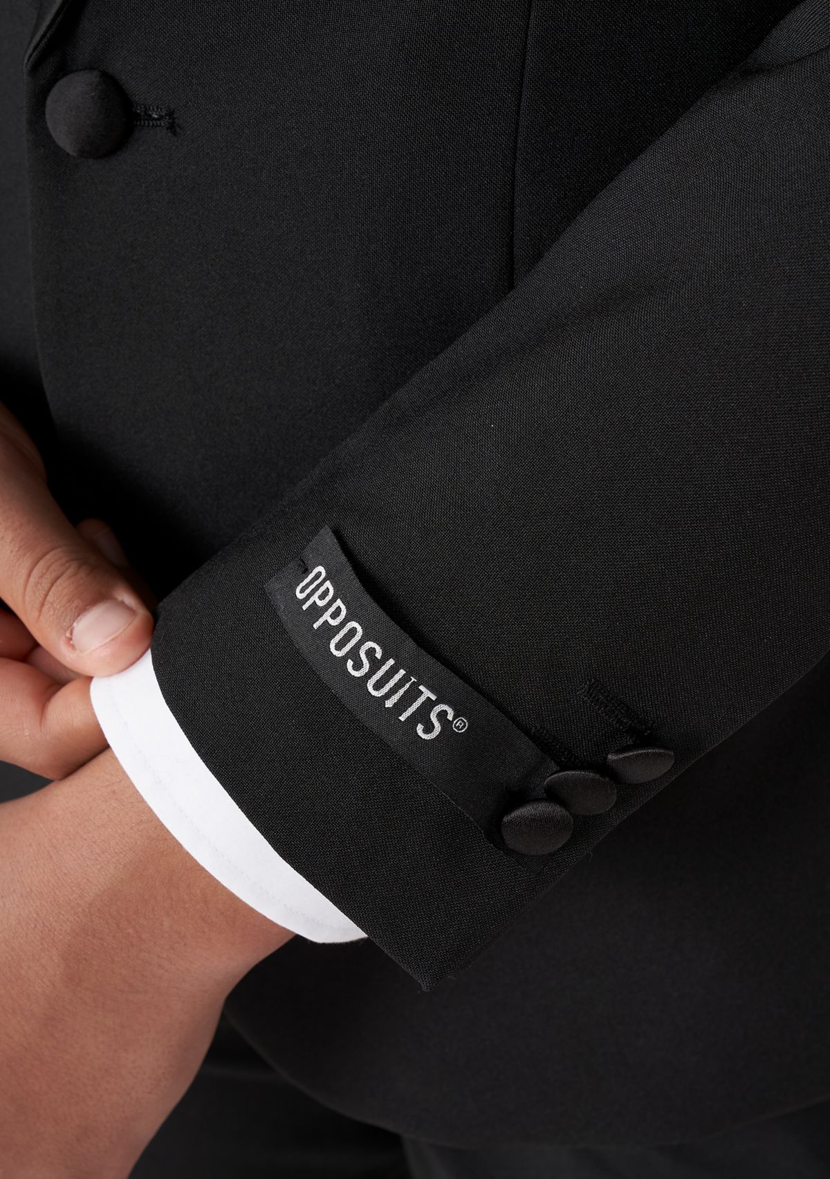 Boys 2-8 Jet Set Black Festive Tuxedo