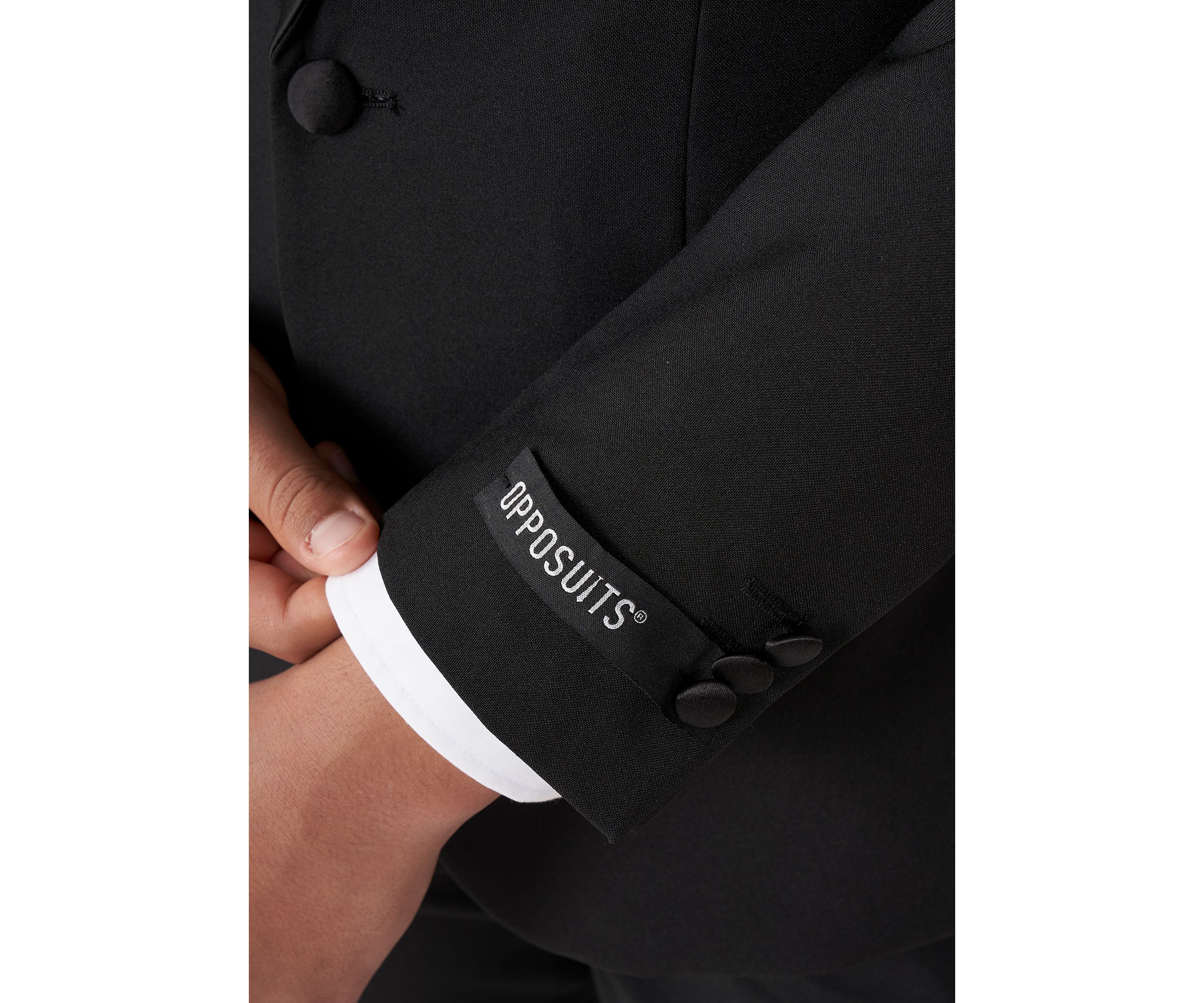 Boys 2-8 Jet Set Black Festive Tuxedo