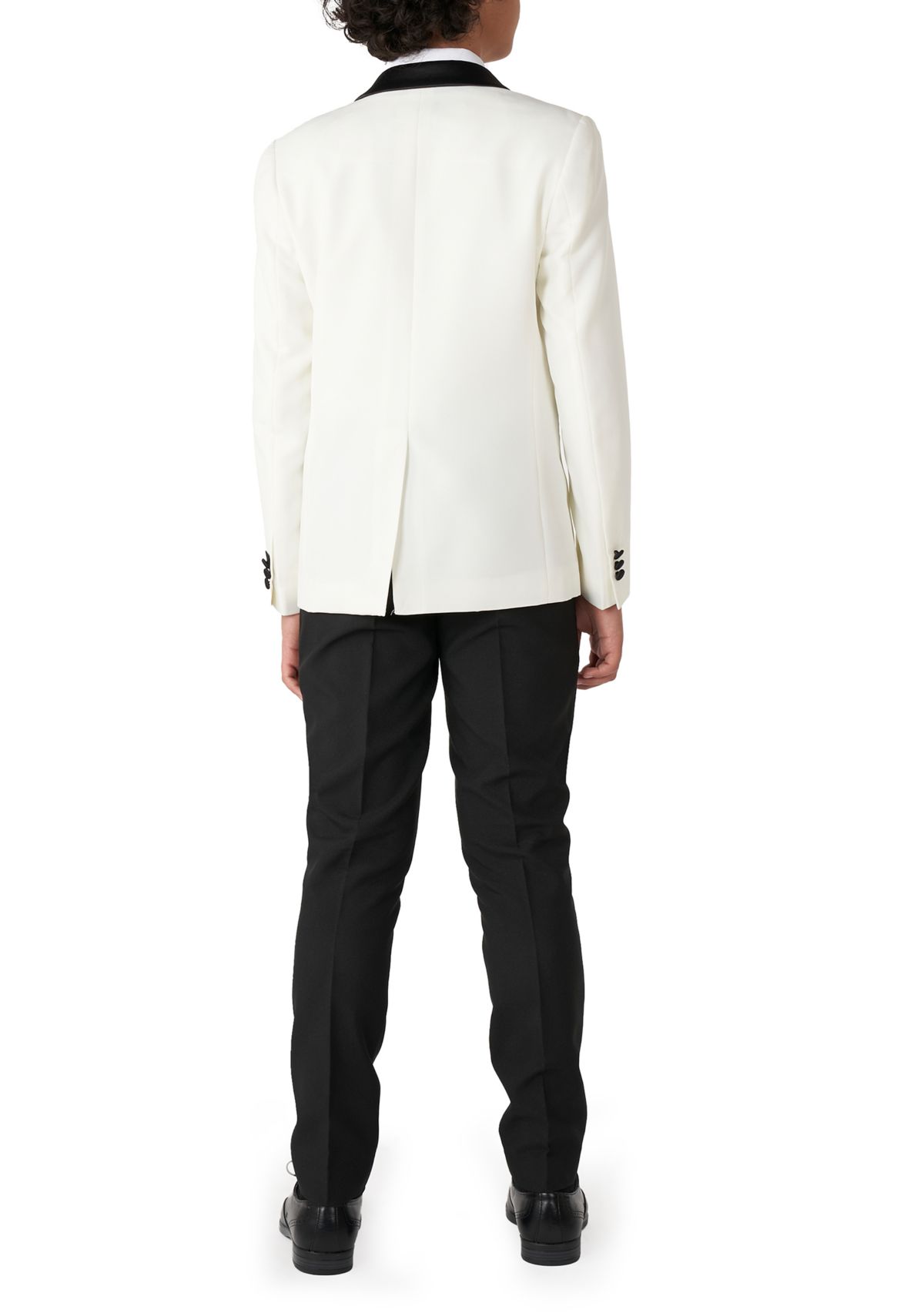 Boys 8-20 Pearly White Festive Tuxedo