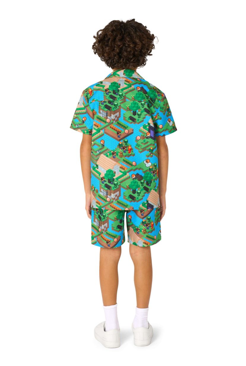 Minecraft - Shorts and Shirt