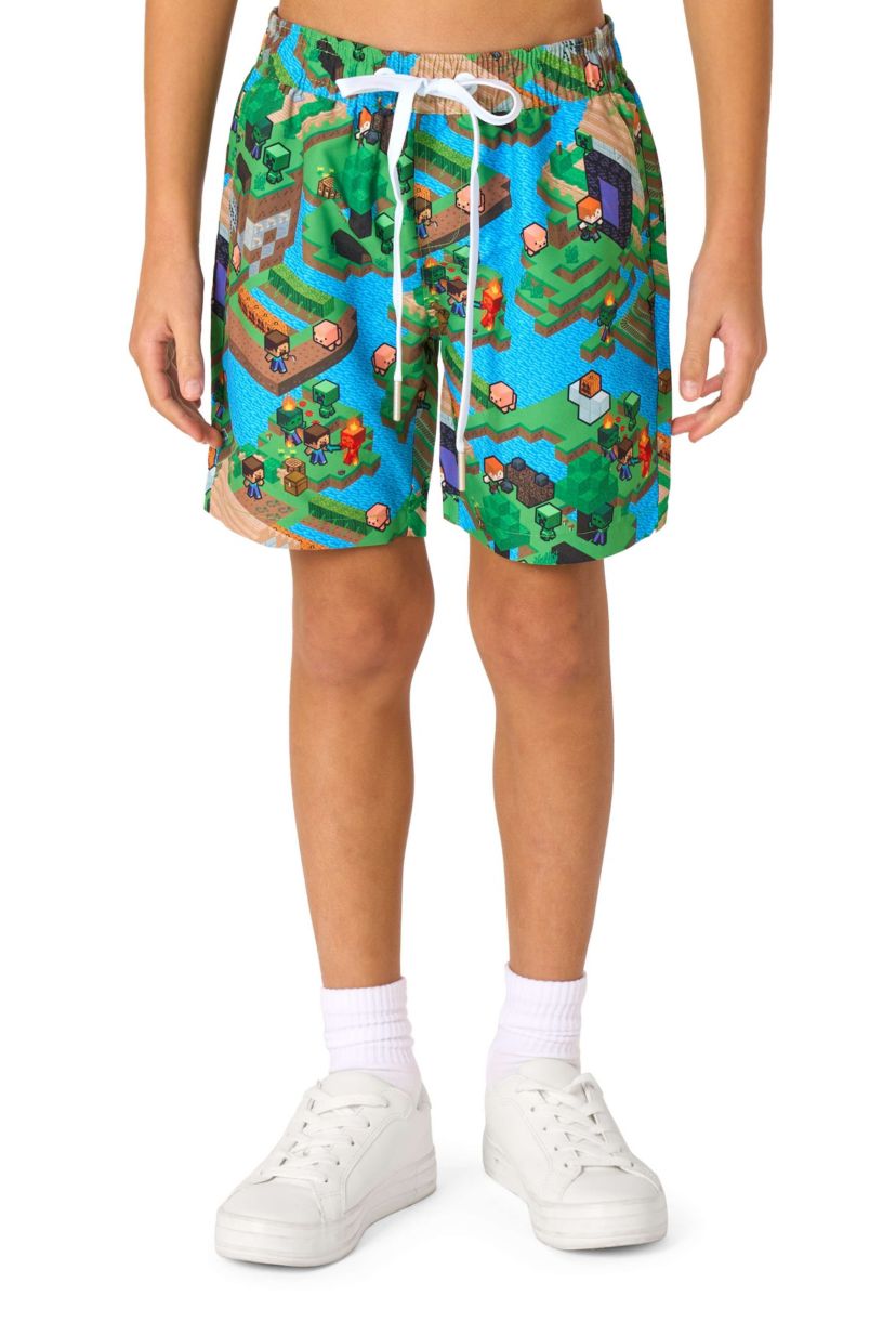Minecraft - Shorts and Shirt