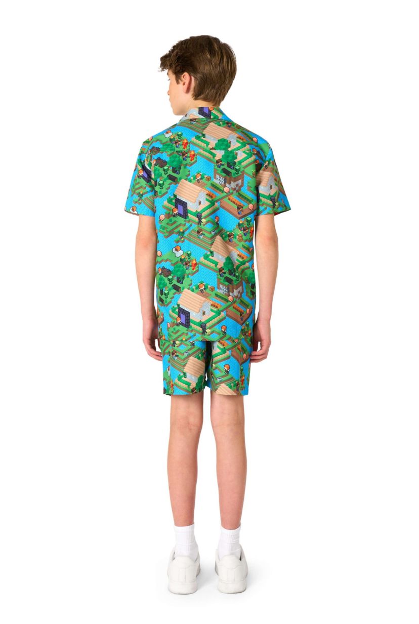 Minecraft - Shorts and Shirt