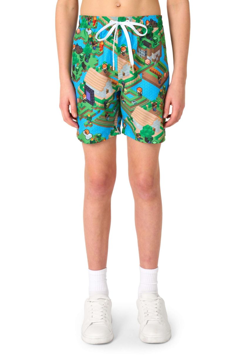 Minecraft - Shorts and Shirt