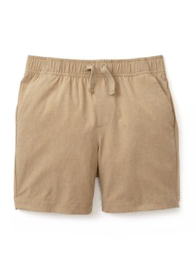 Crown & Ivy Boys 4-7 Pull On Performance Shorts, Tan