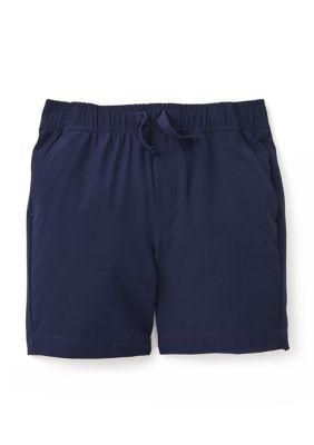 Crown & Ivy Boys 4-7 Pull On Performance Shorts, Navy Blue