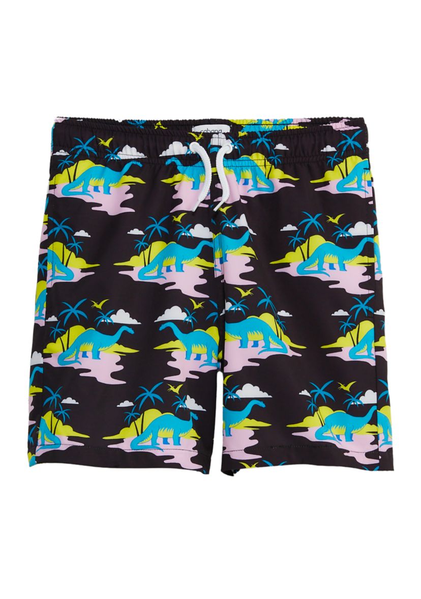 Boys 8-20 Printed Swim Shorts