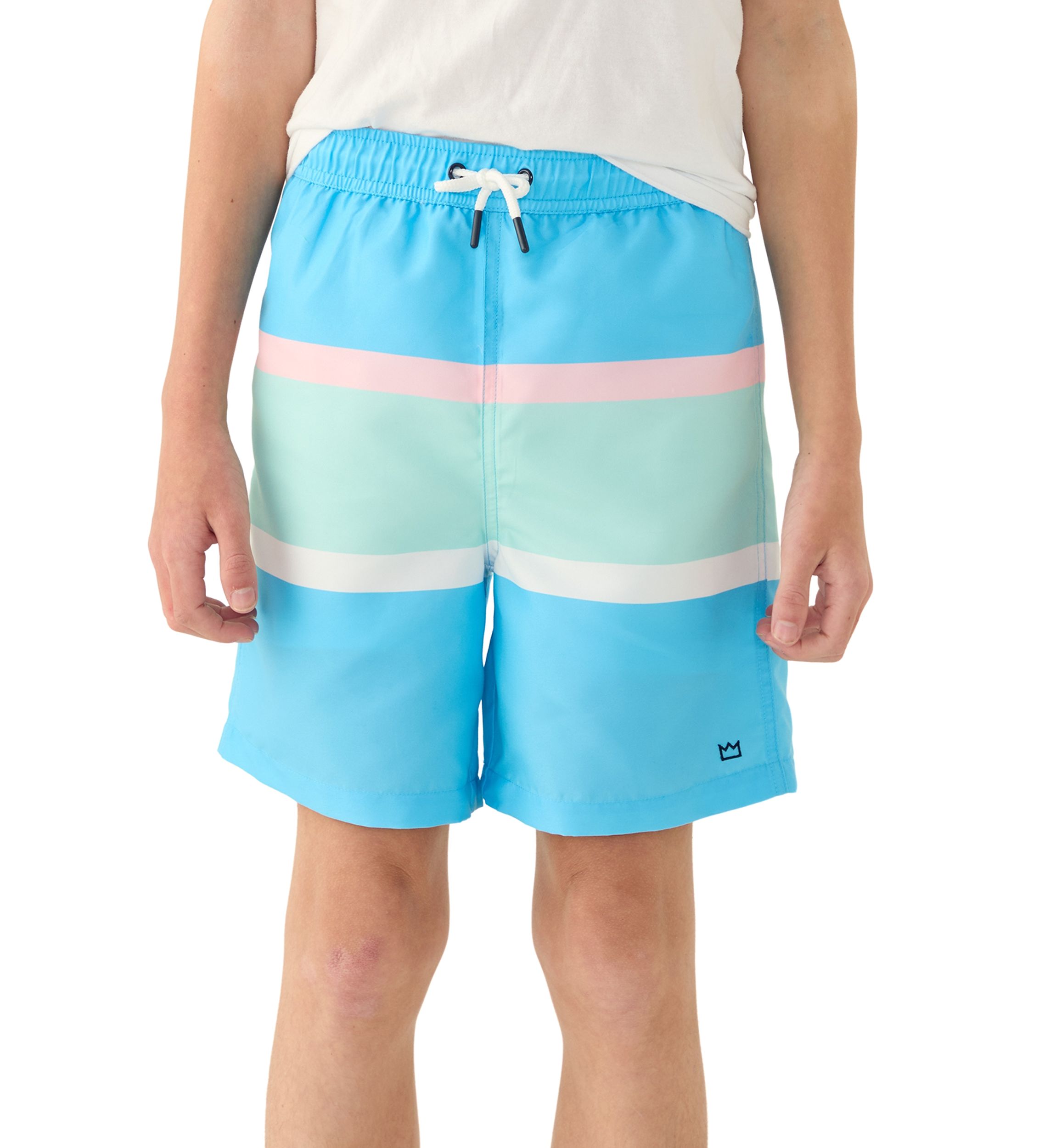 Boys 8-20 Printed Swim Trunks