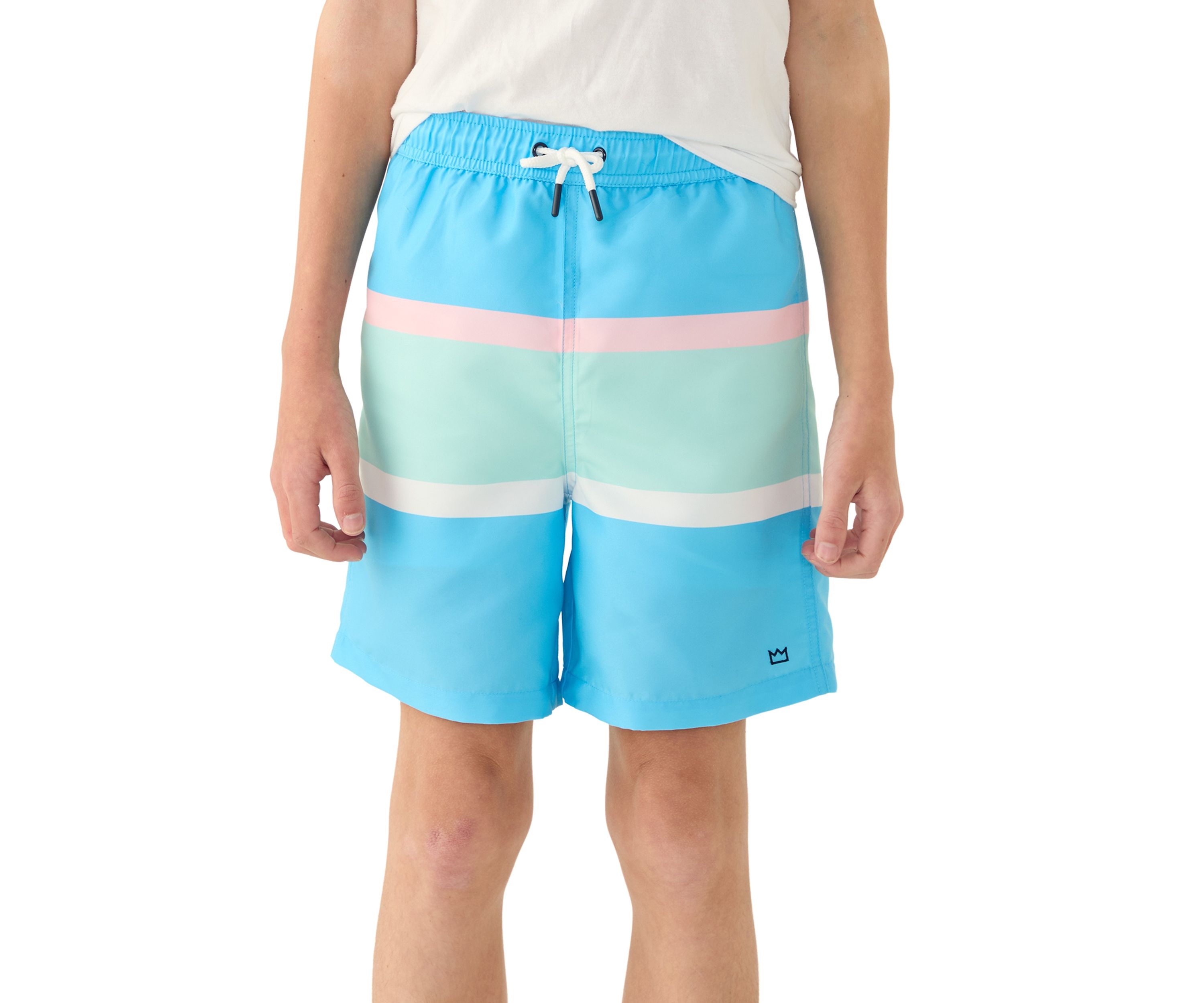 Boys 8-20 Printed Swim Trunks