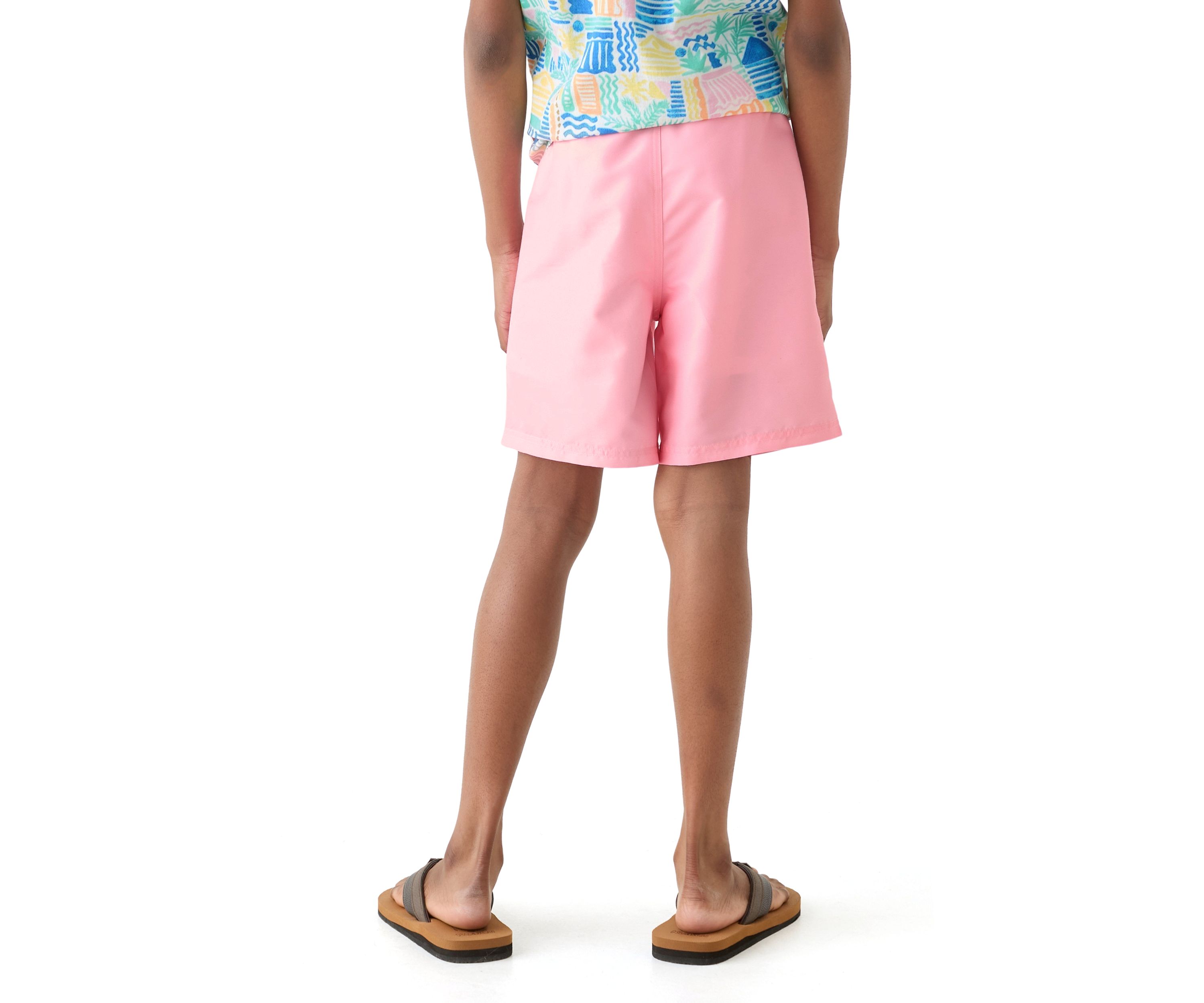 Boys 8-20 Solid Swim Trunks
