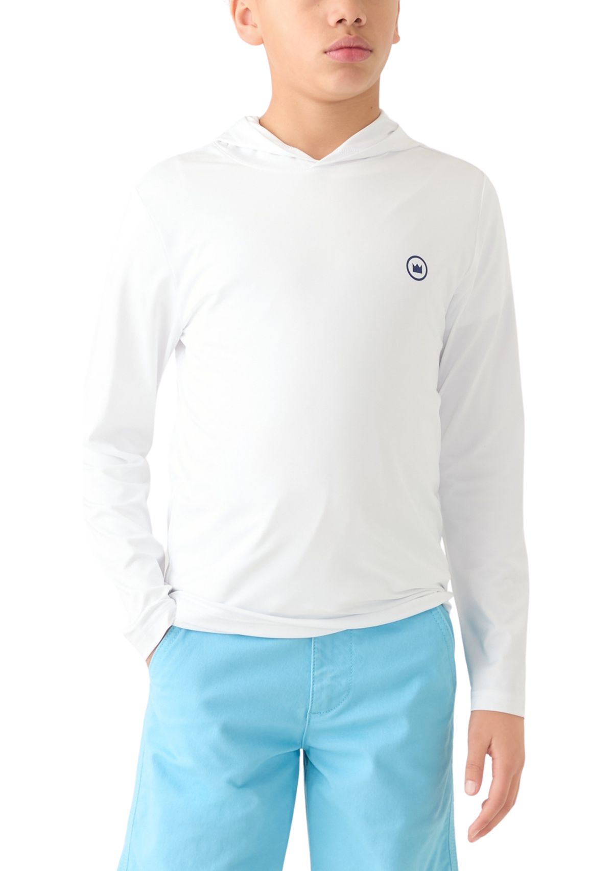 Boys 8-20 Logo Beach Rashguard