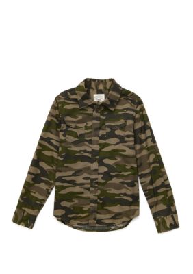 Belk Toddler Boys Camo Cotton Long Sleeve T-Shirt