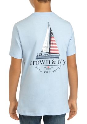 belk crown and ivy men's shirts
