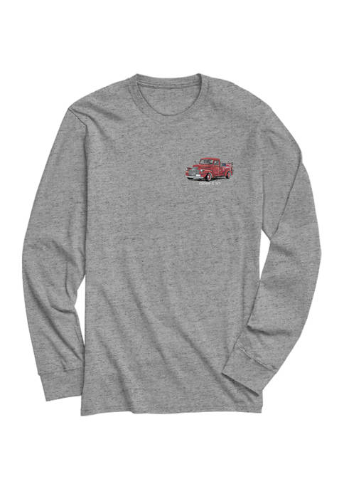 Crown & Ivy™ Boys 4-7 Long Sleeve Southern
