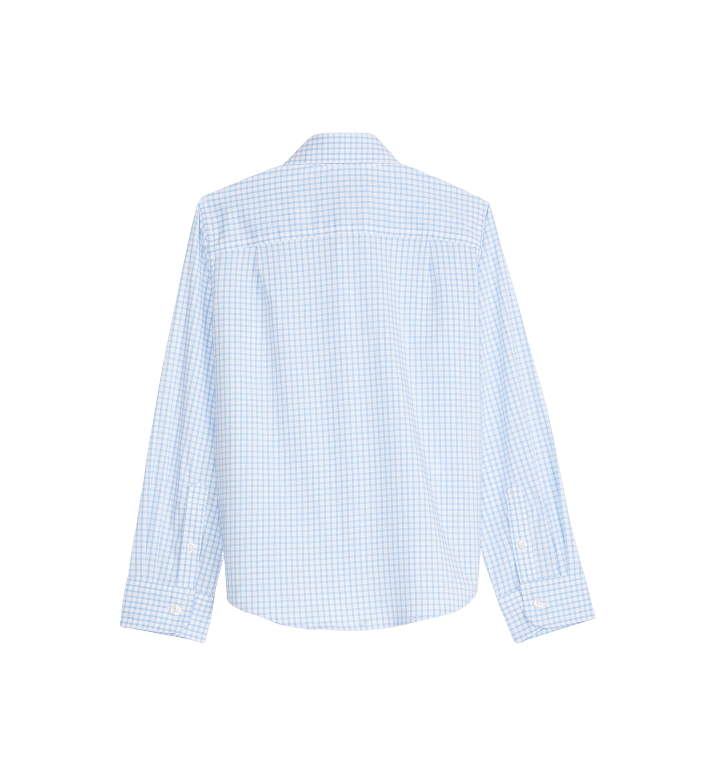 Boys 4-7 Woven Poplin Button Down Shirt