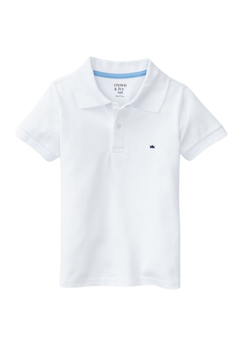 Boys 4-7 Cotton Piqué Polo Shirt