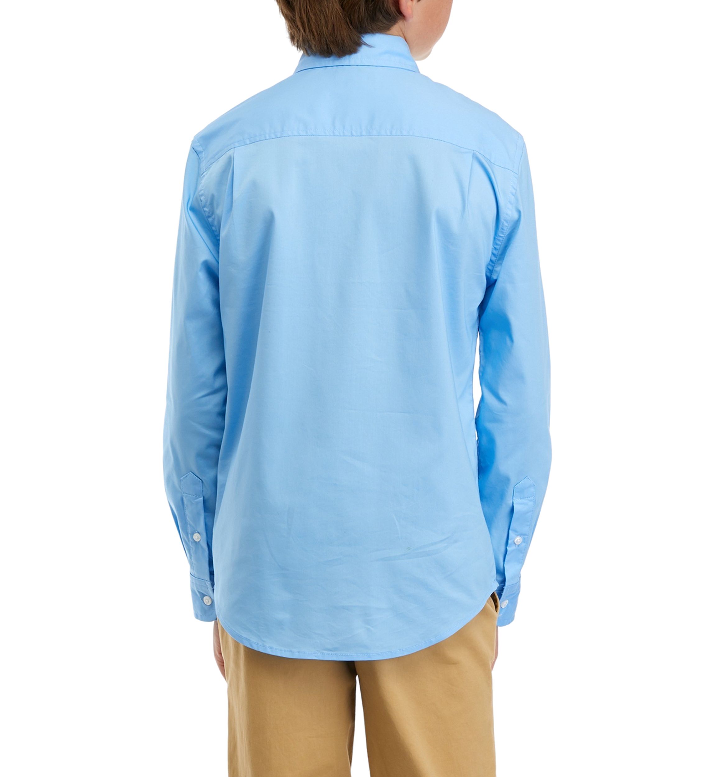 Boys 8-20 Woven Poplin Shirt