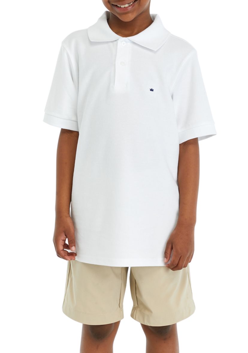 Boys 8-20 Cotton Piqué Polo Shirt