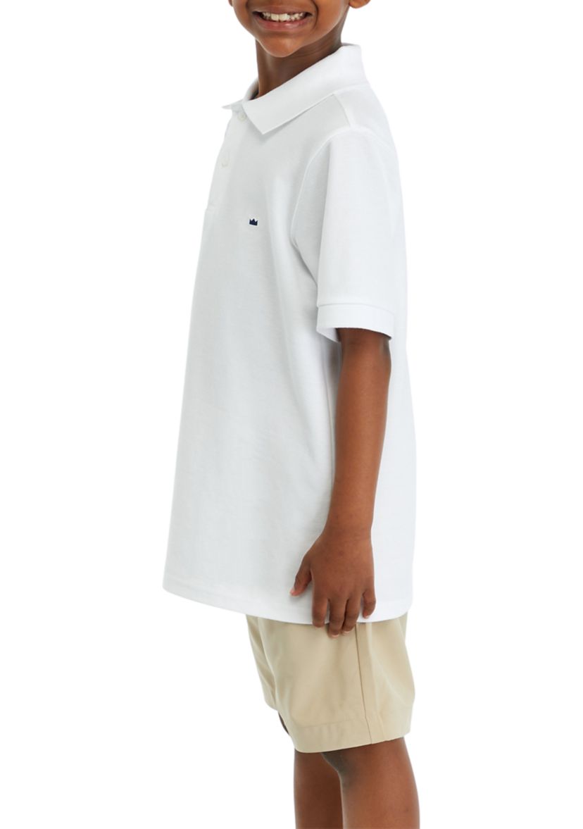 Boys 8-20 Cotton Piqué Polo Shirt