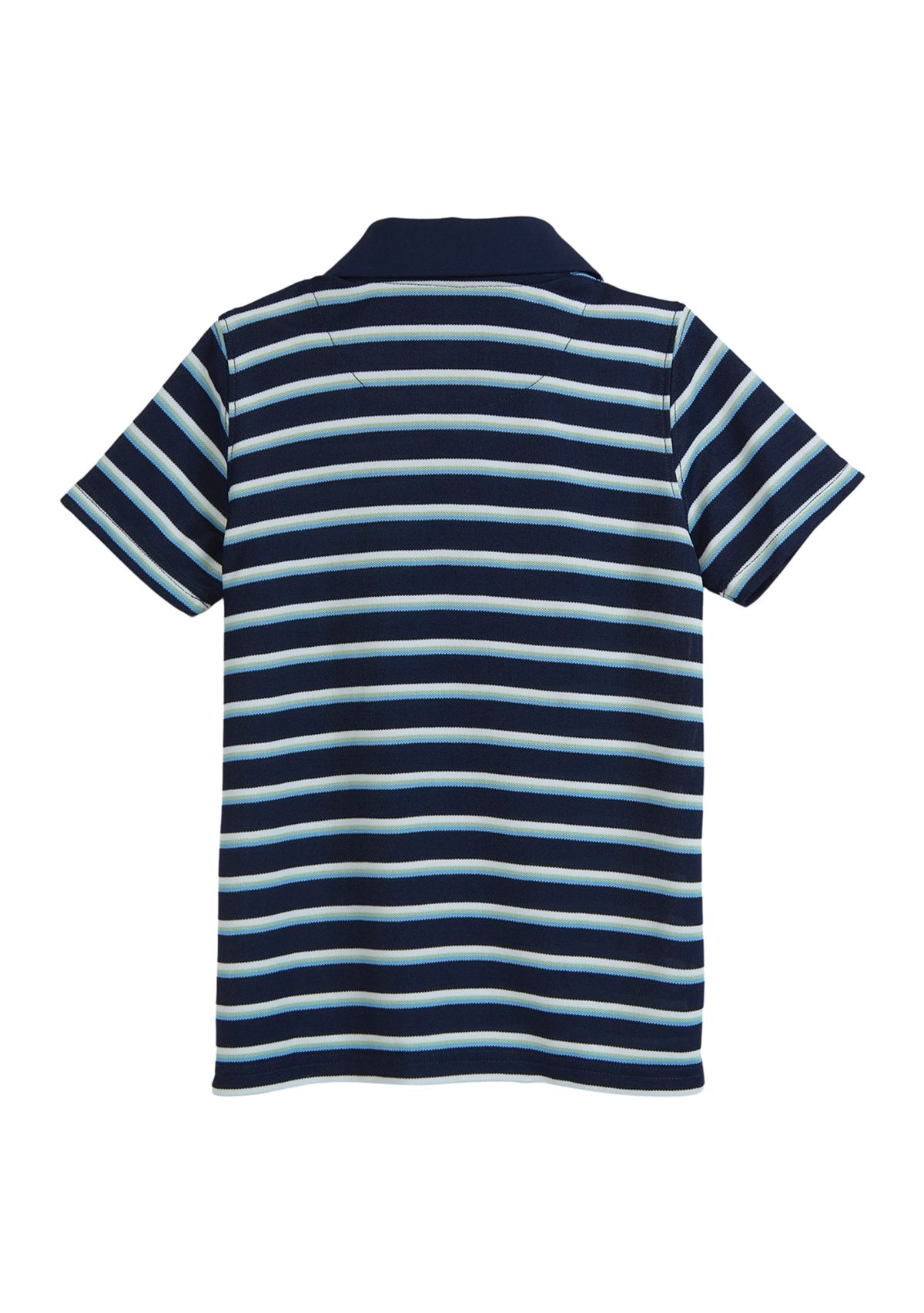 Boys 4-7 Short Sleeve Triple Stripe Performance Polo Shirt