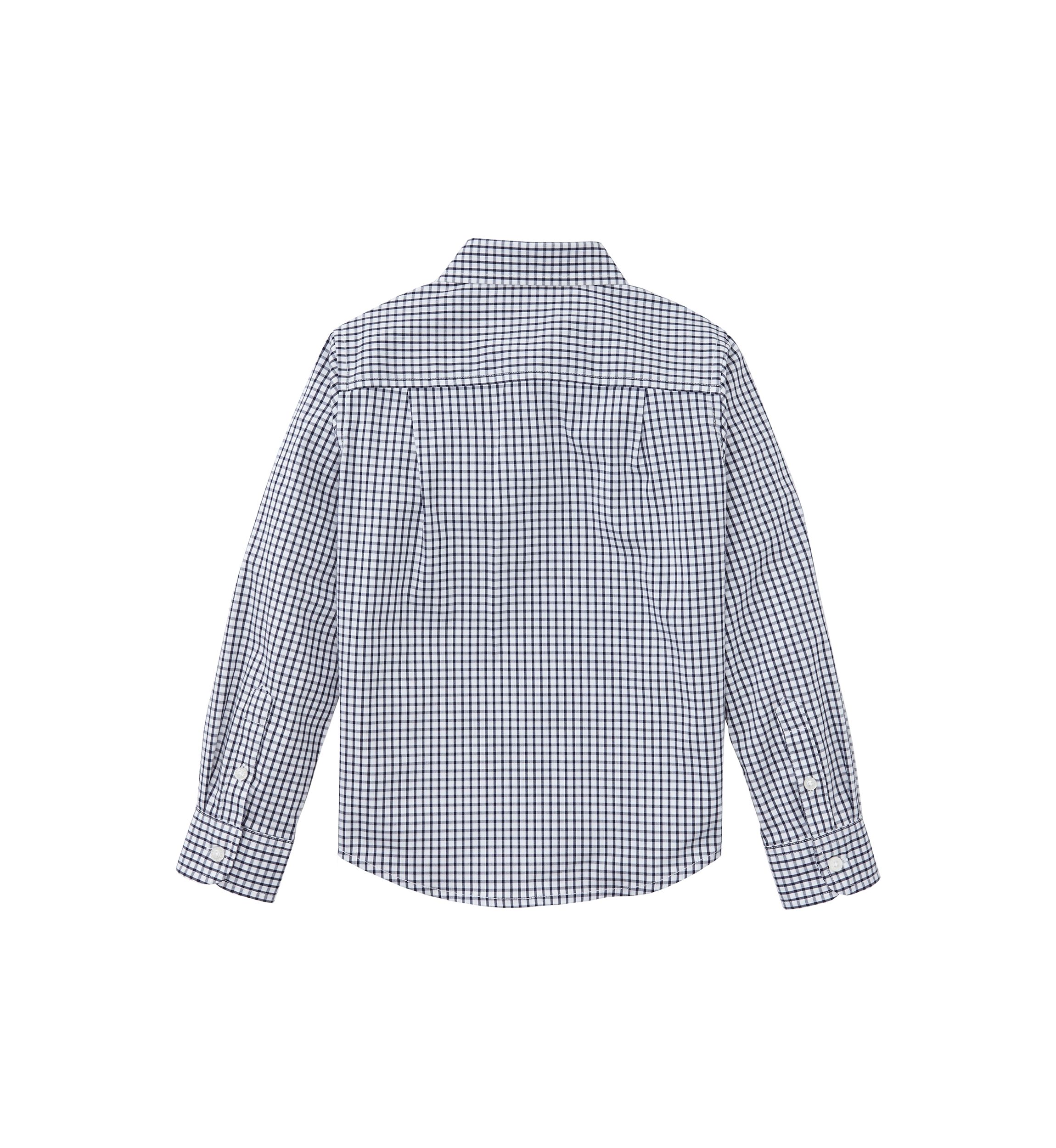 Boys 4-7 Long Sleeve Woven Gingham Shirt