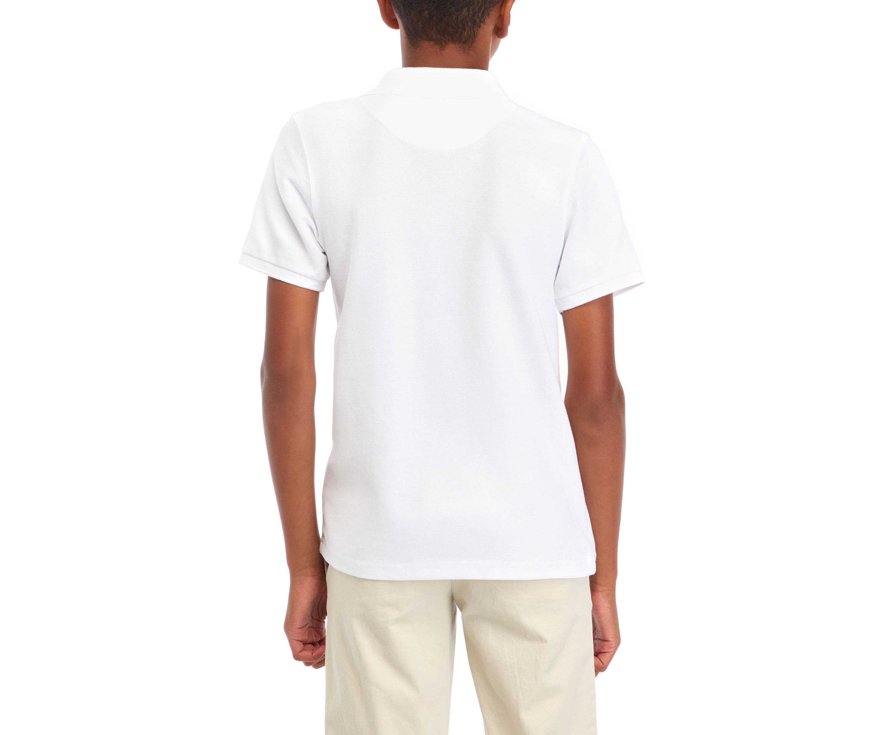 	  Boys 8-20 Short Sleeve Solid Polo Shirt 