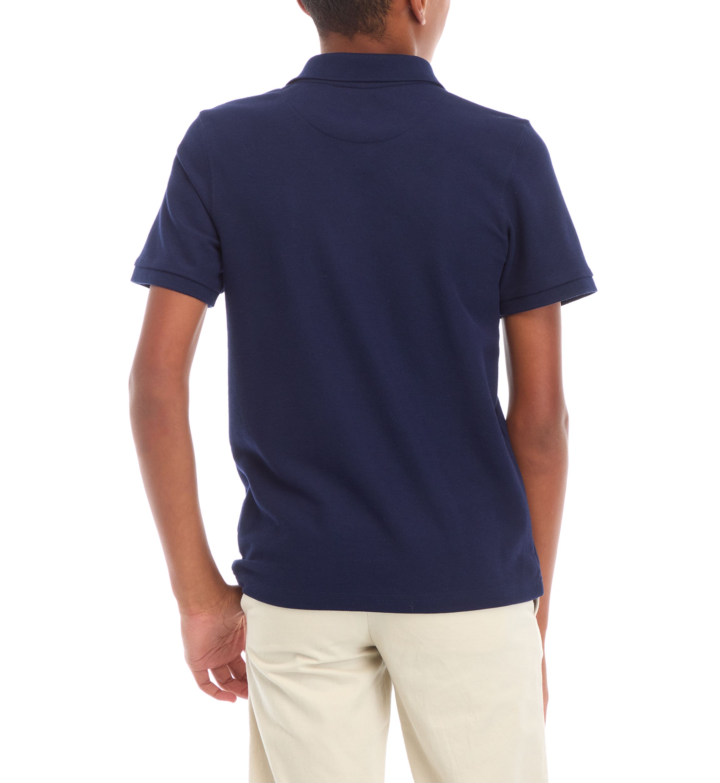 Boys 8-20 Short Sleeve Solid Polo Shirt 
