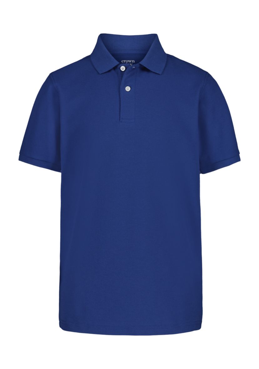 Boys 4-7 Solid Piqué Polo Shirt