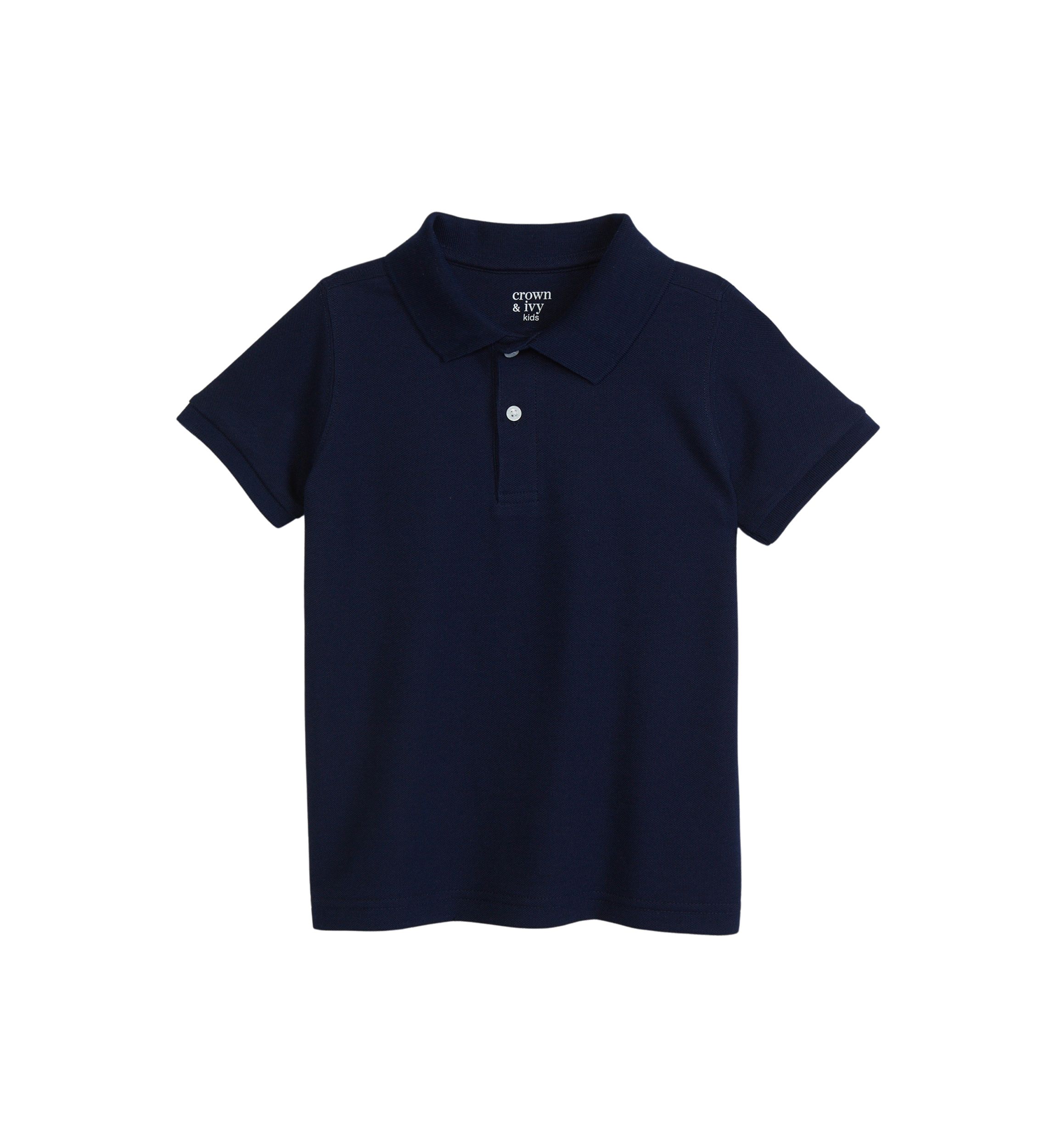 Boys 4-7 Solid Piqué Polo Shirt