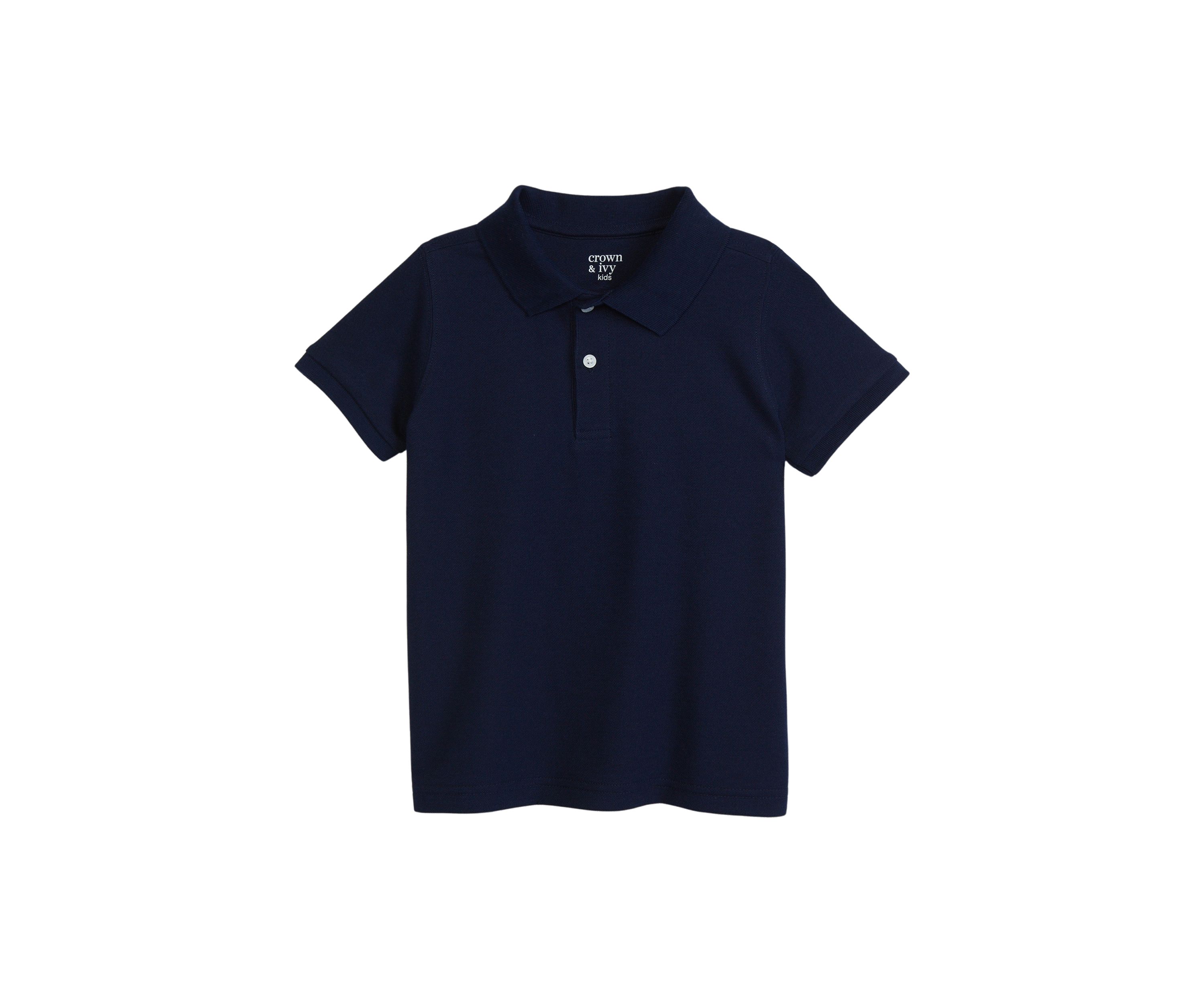 Boys 4-7 Solid Piqué Polo Shirt