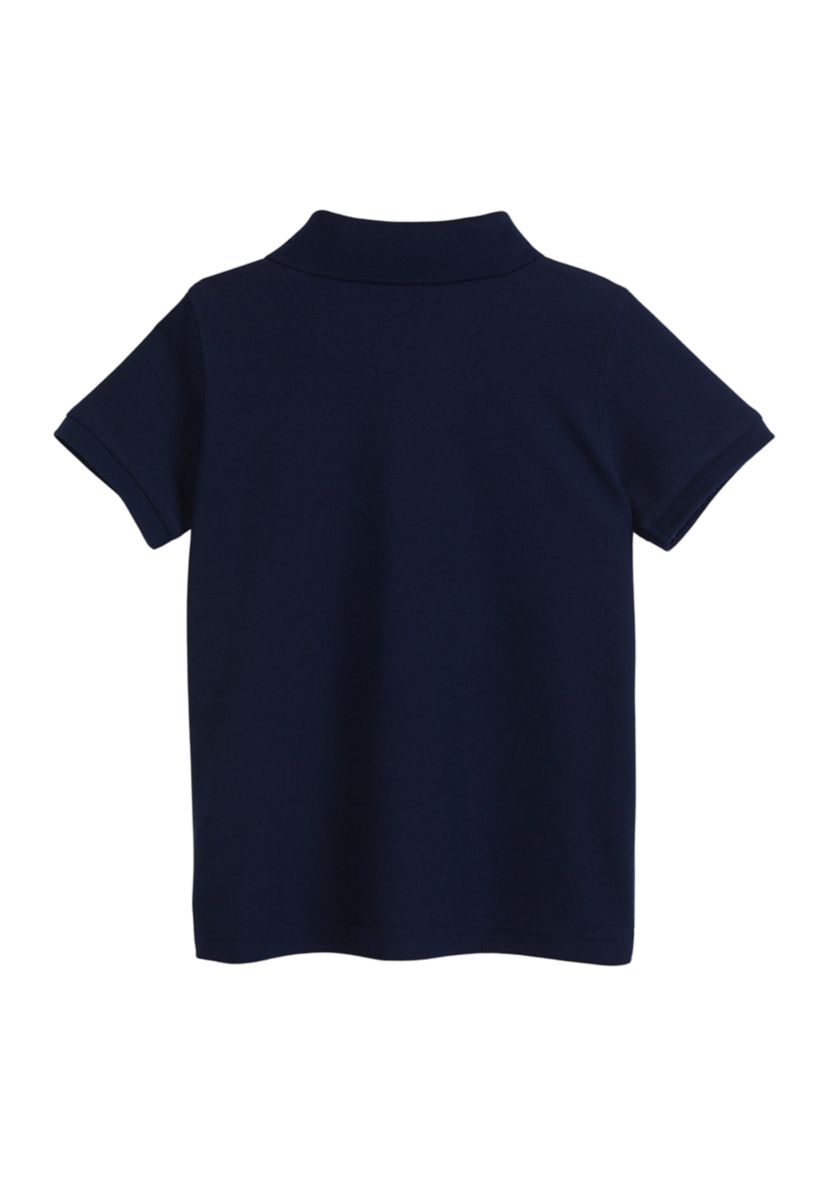 Boys 4-7 Solid Piqué Polo Shirt