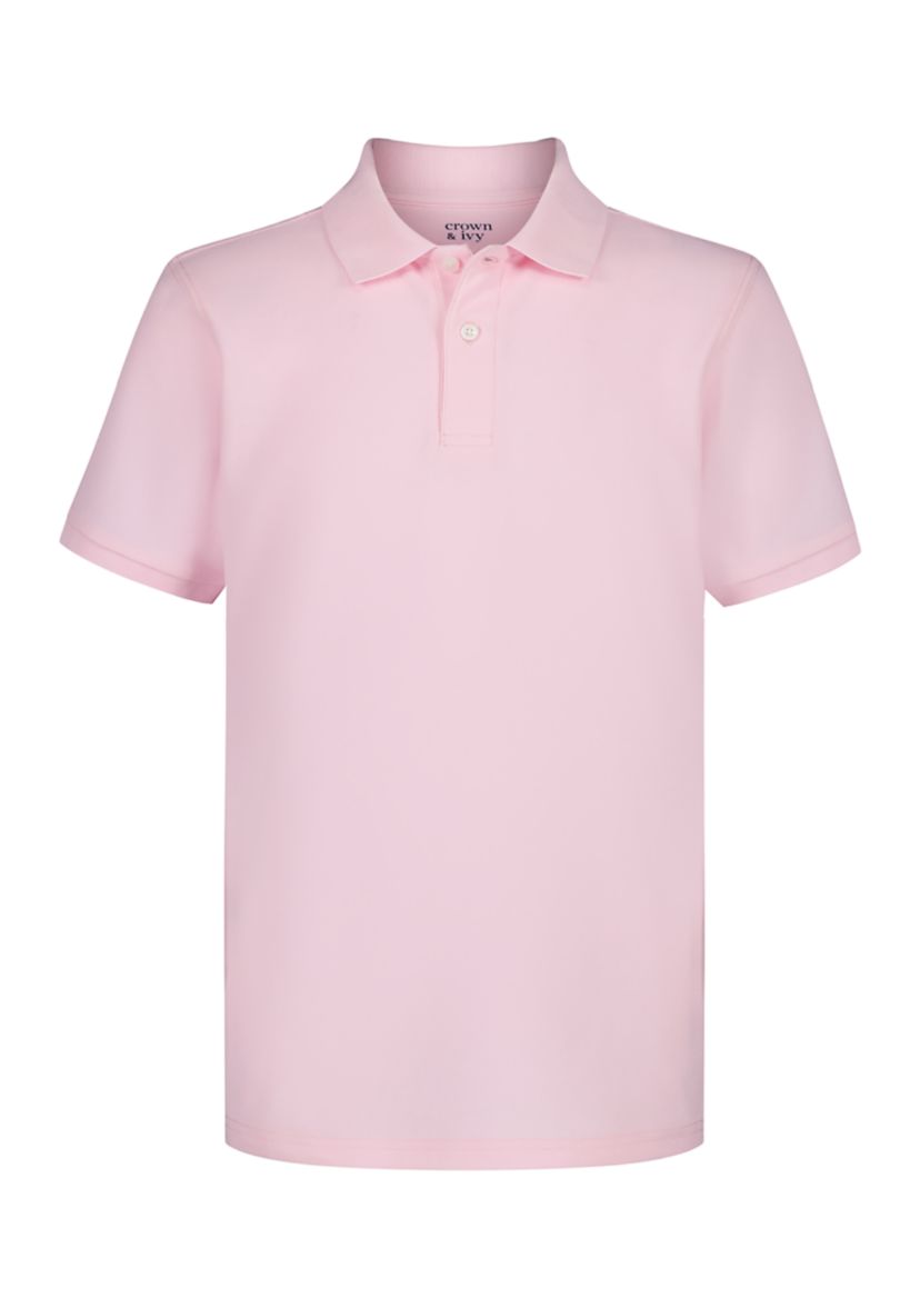 Boys 4-7 Solid Piqué Polo Shirt