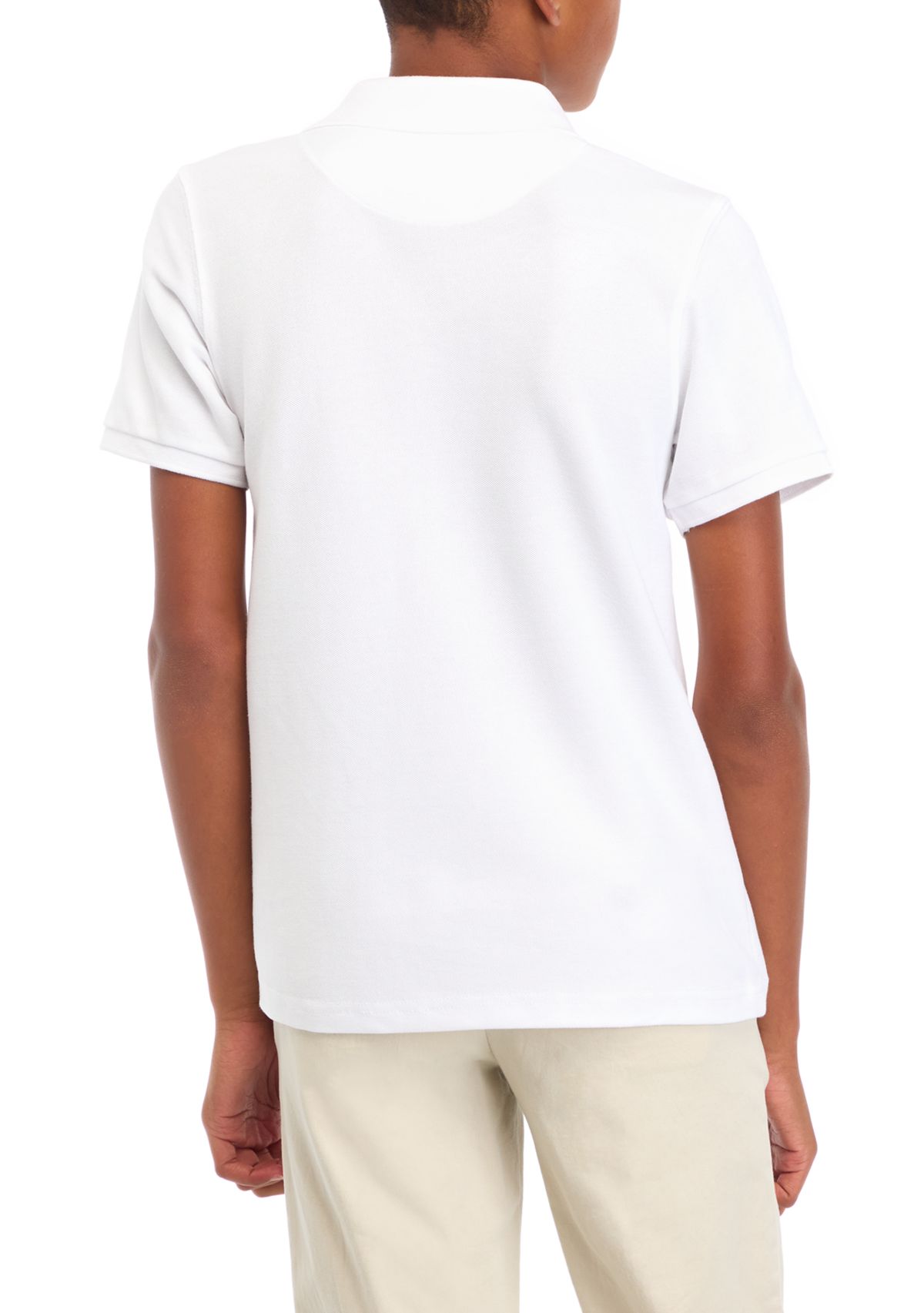 Boys 8-20  Short Sleeve Solid Polo Shirt 