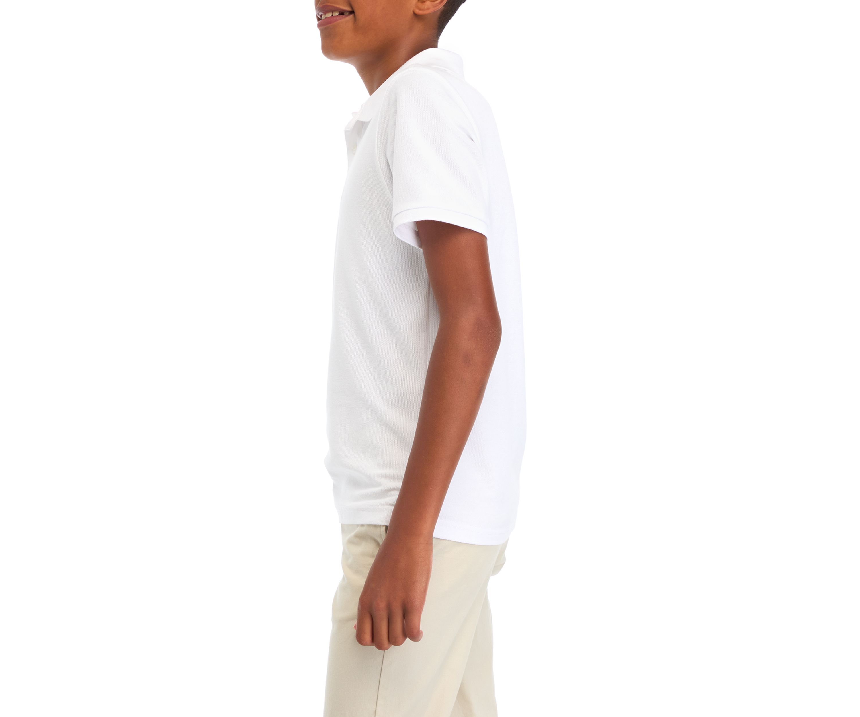 Boys 8-20  Short Sleeve Solid Polo Shirt 
