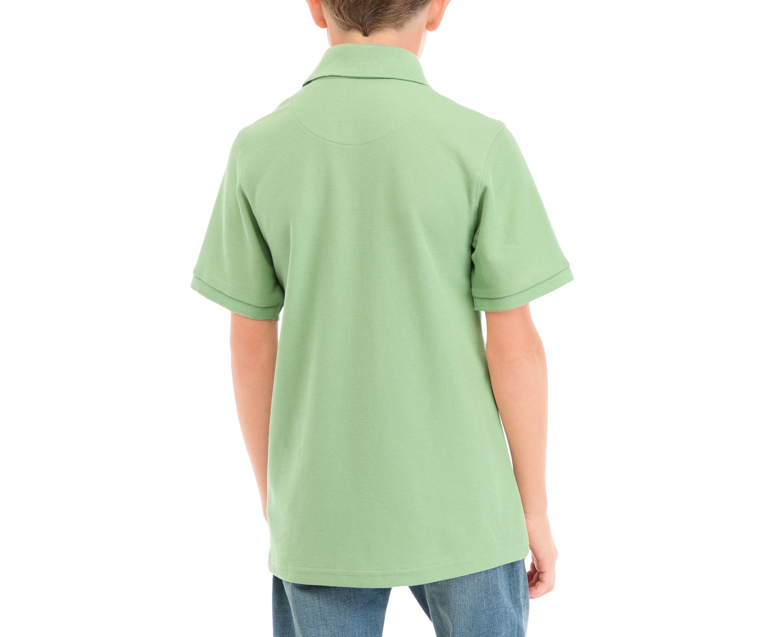 Boys 4-7 Solid Piqué Polo Shirt