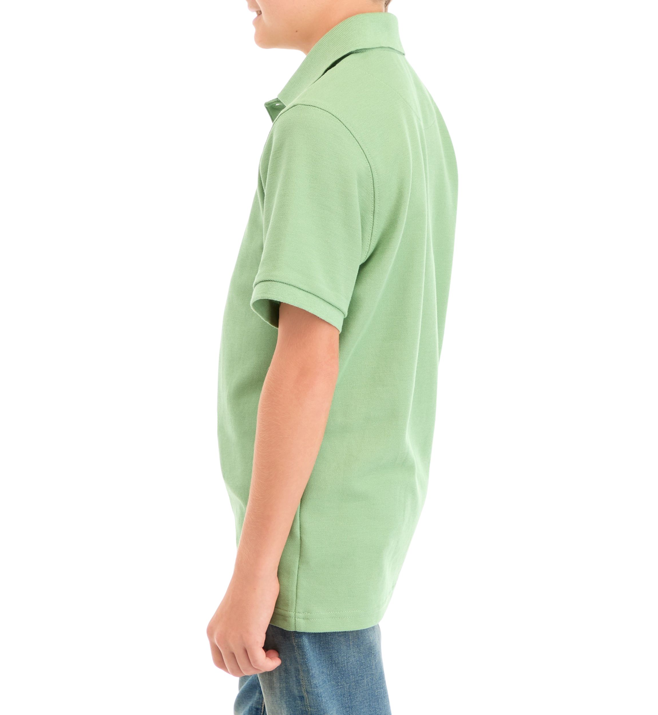 Boys 4-7 Solid Piqué Polo Shirt