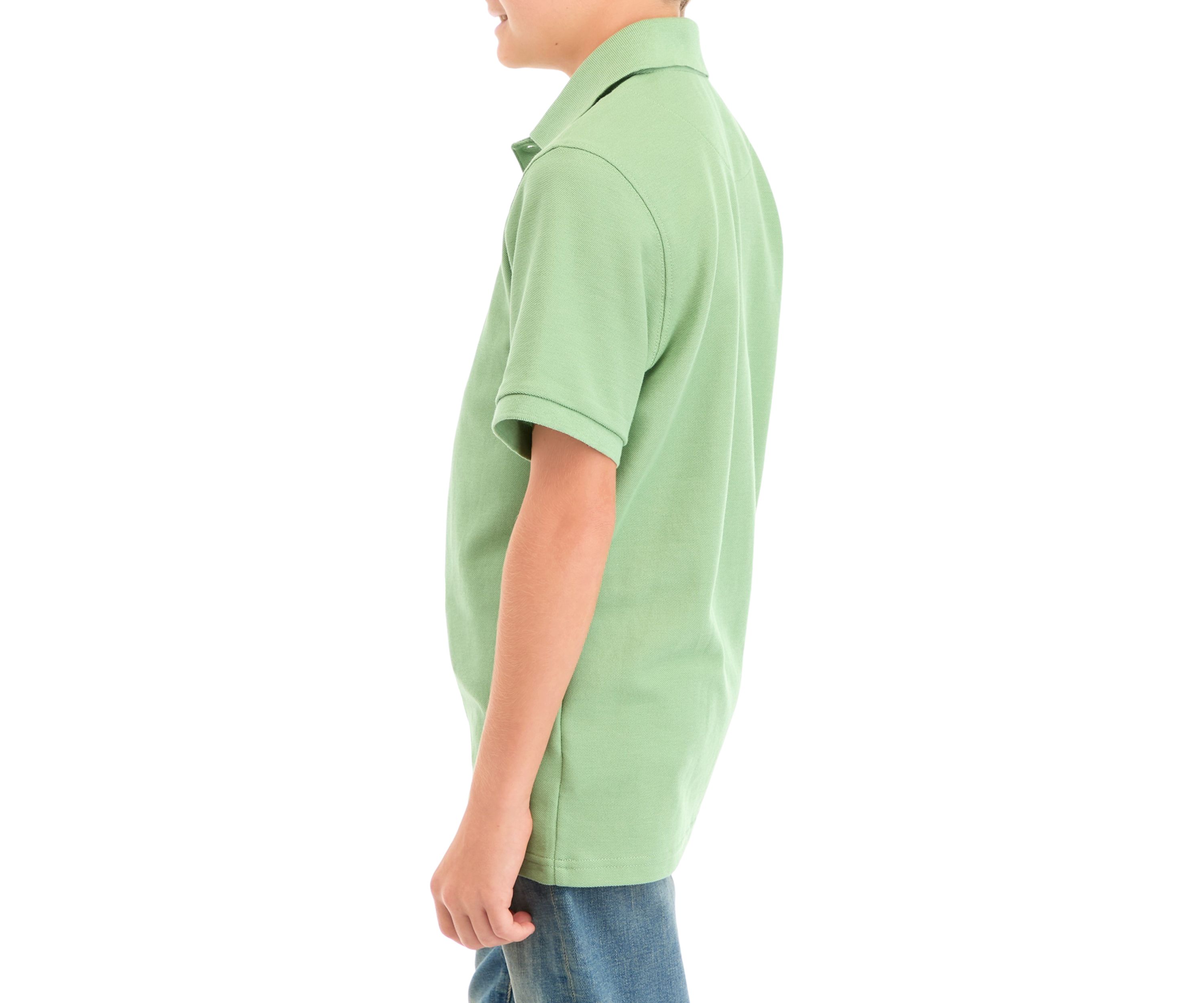 Boys 4-7 Solid Piqué Polo Shirt