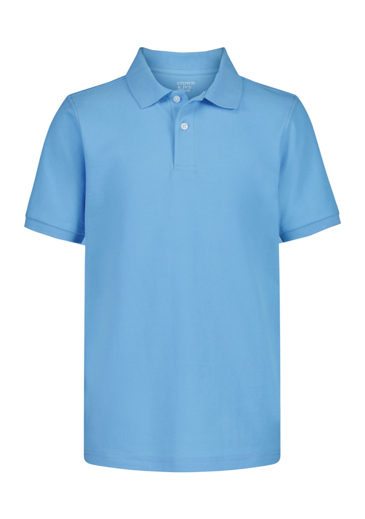 Boys 8-20 Solid Piqué Polo Shirt