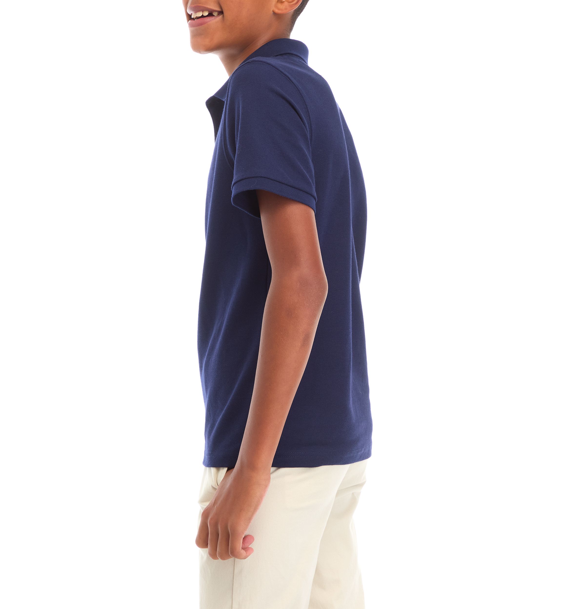 Boys 8-20  Short Sleeve Solid Polo Shirt 