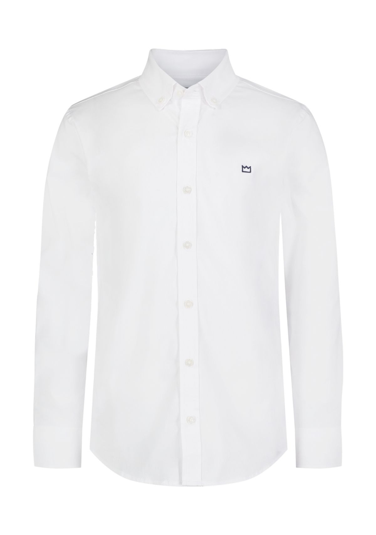 Boys 8-20 Solid Woven Poplin Shirt