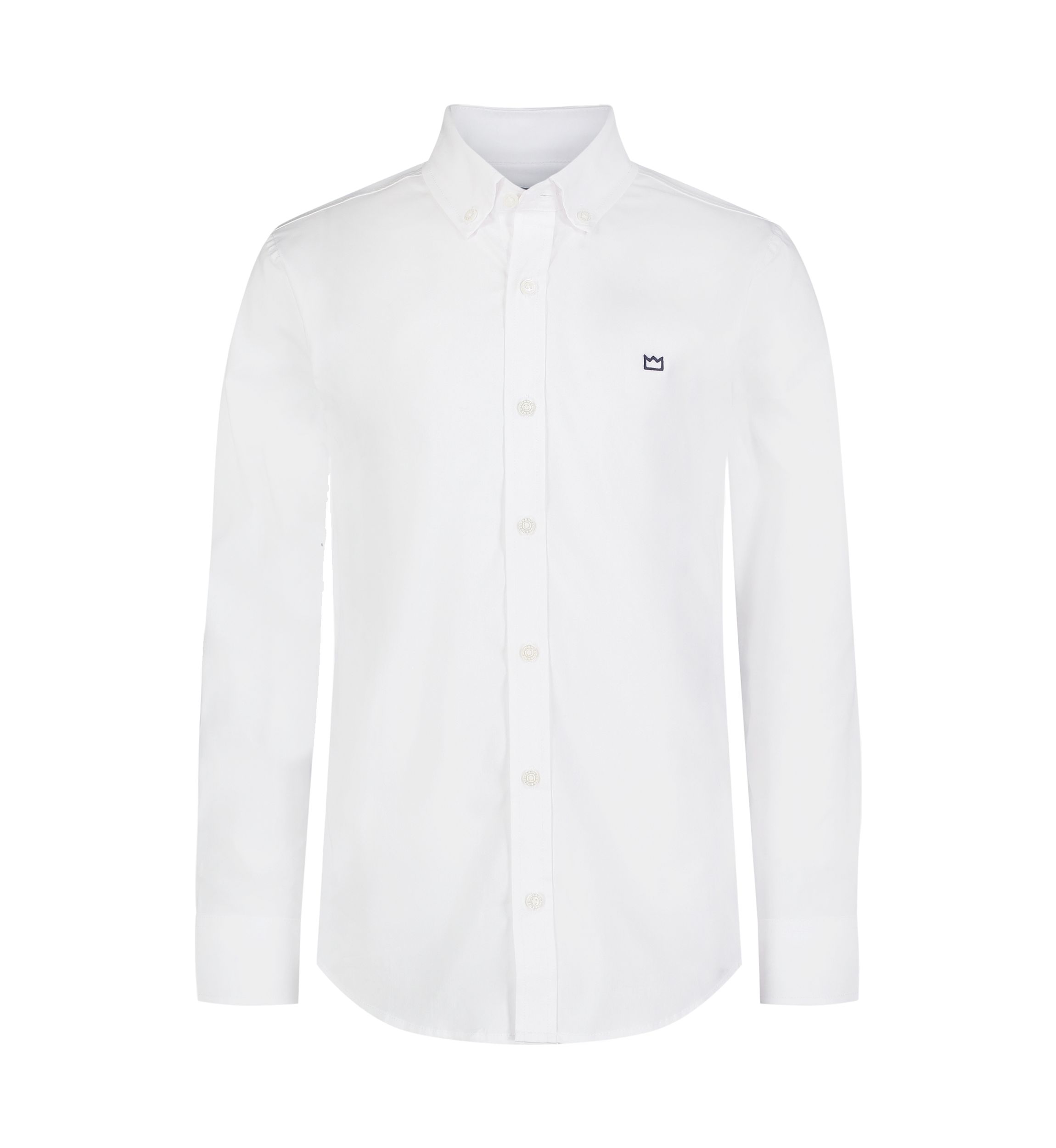 Boys 8-20 Solid Woven Poplin Shirt