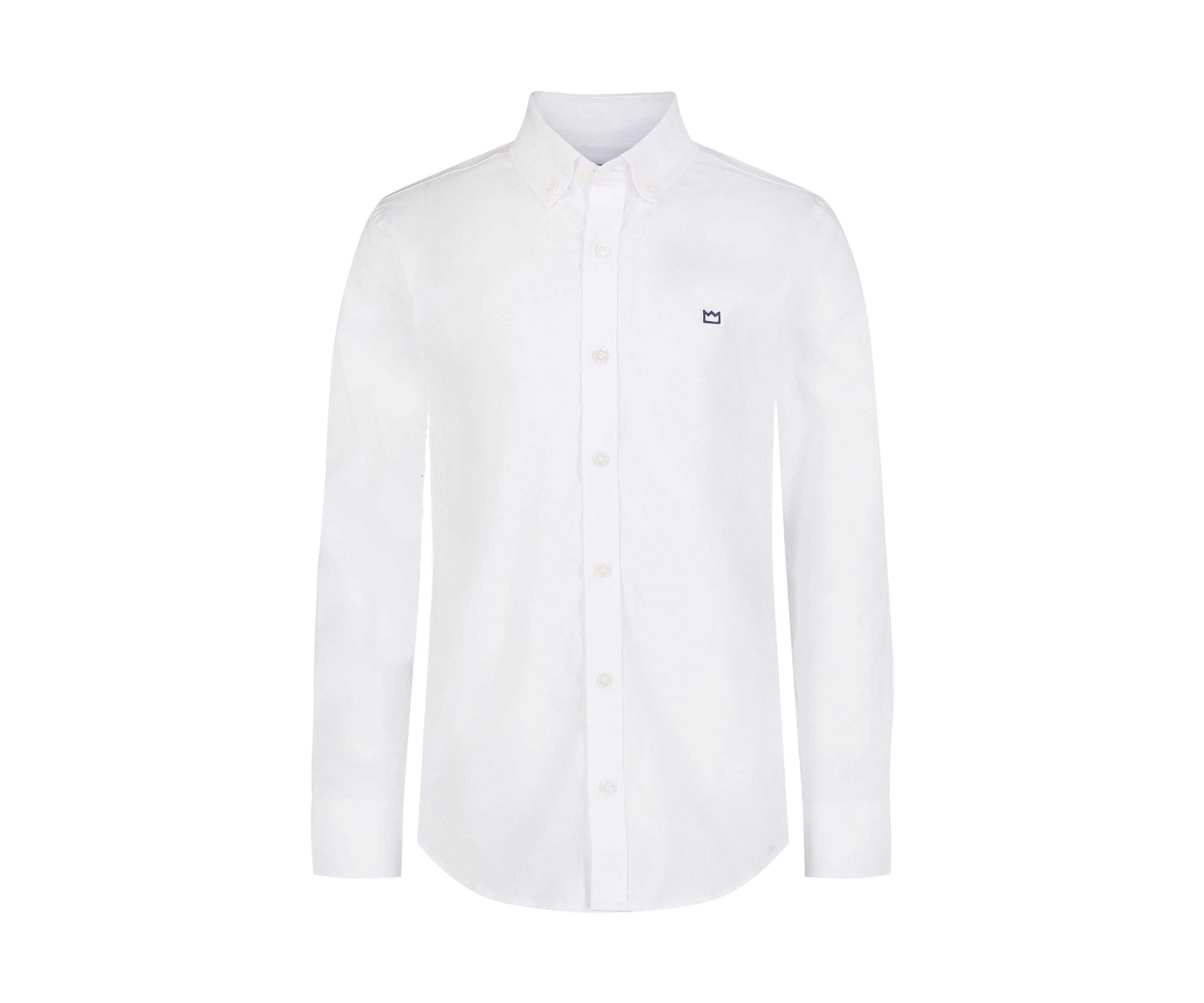 Boys 8-20 Solid Woven Poplin Shirt