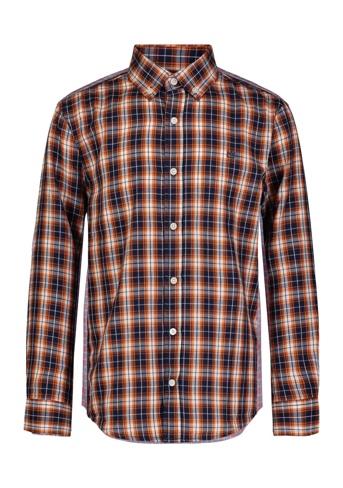 Boys 8-20 Woven Brushed Twill Button Down Shirt