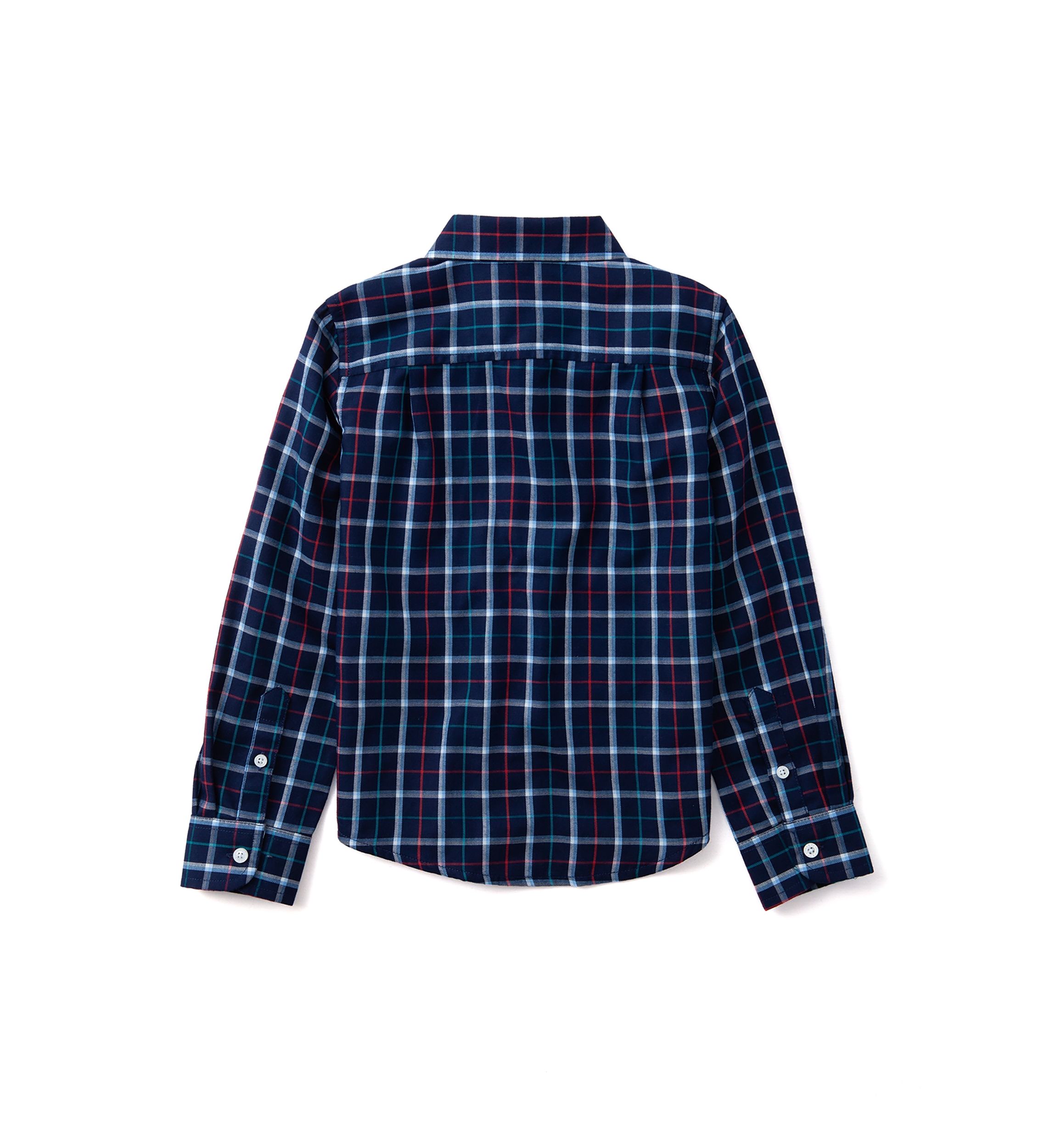Boys 4-7 Woven Brushed Twill Button Down Shirt