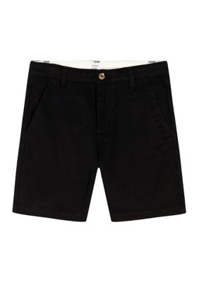 Crown & Ivy Boys 4-7 5" Twill Fit and Flare Shorts