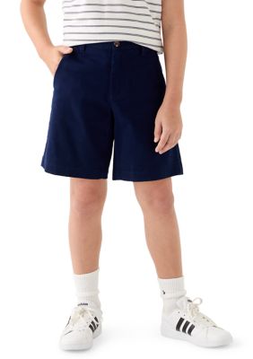 Crown & Ivy Boys 8-20 7-Inch Flat Front Twill Shorts