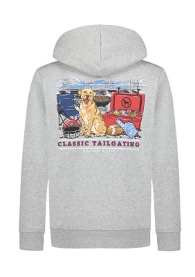 Crown & Ivy Boys 8-20 Tailgating Dog Fleece Hoodie